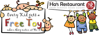 Ha's Restaurant - 57 Ontario Street, Sundridge P0A 1Z0 - Kids Free Toys